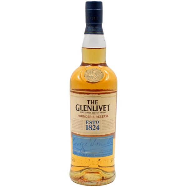 GLENLIVET Scotch MALT WHISKY FOUNDERS RESERVE 700ml